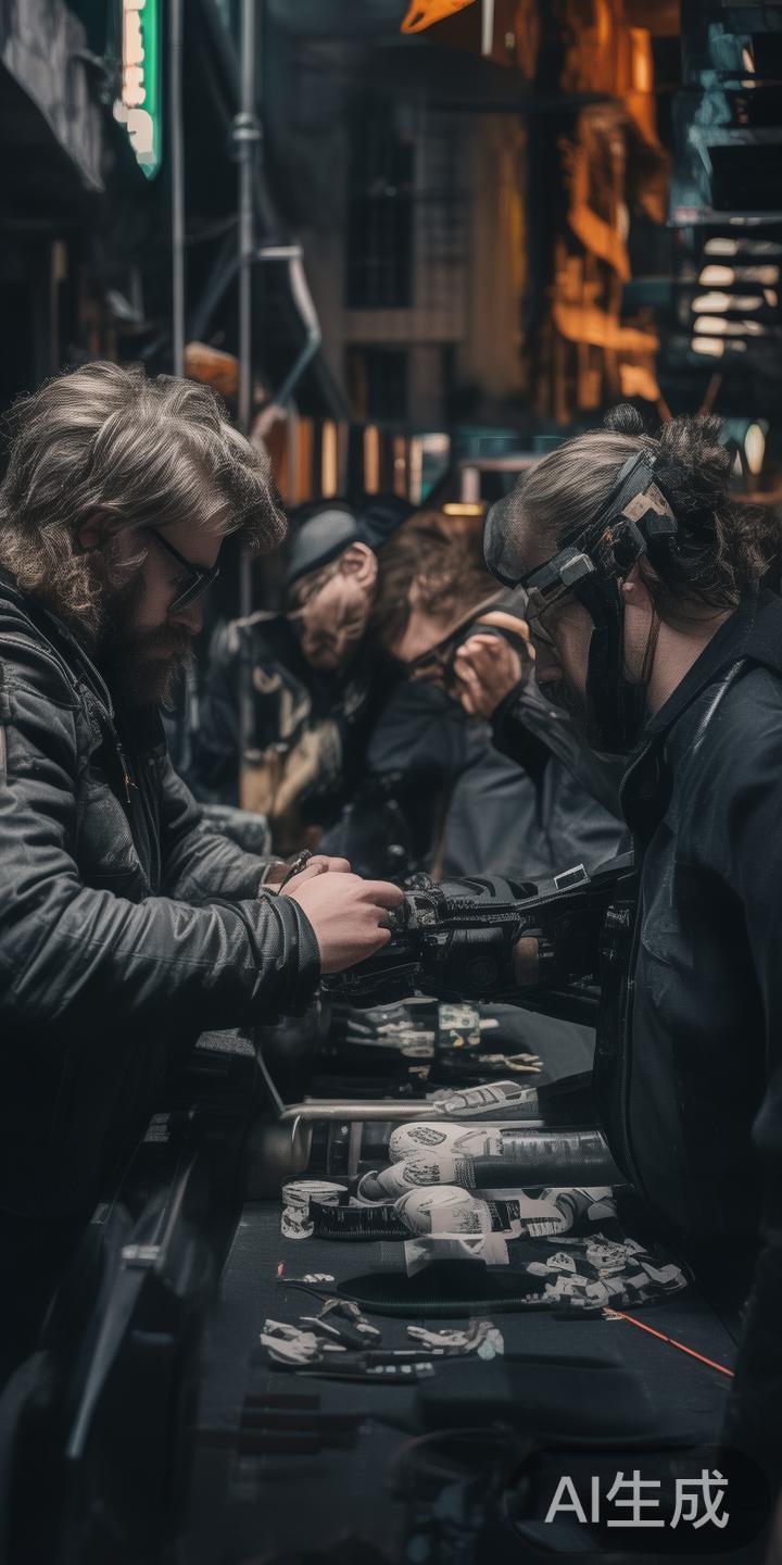 首先，操作者会组建一个由多个成员组成的团队。团队内